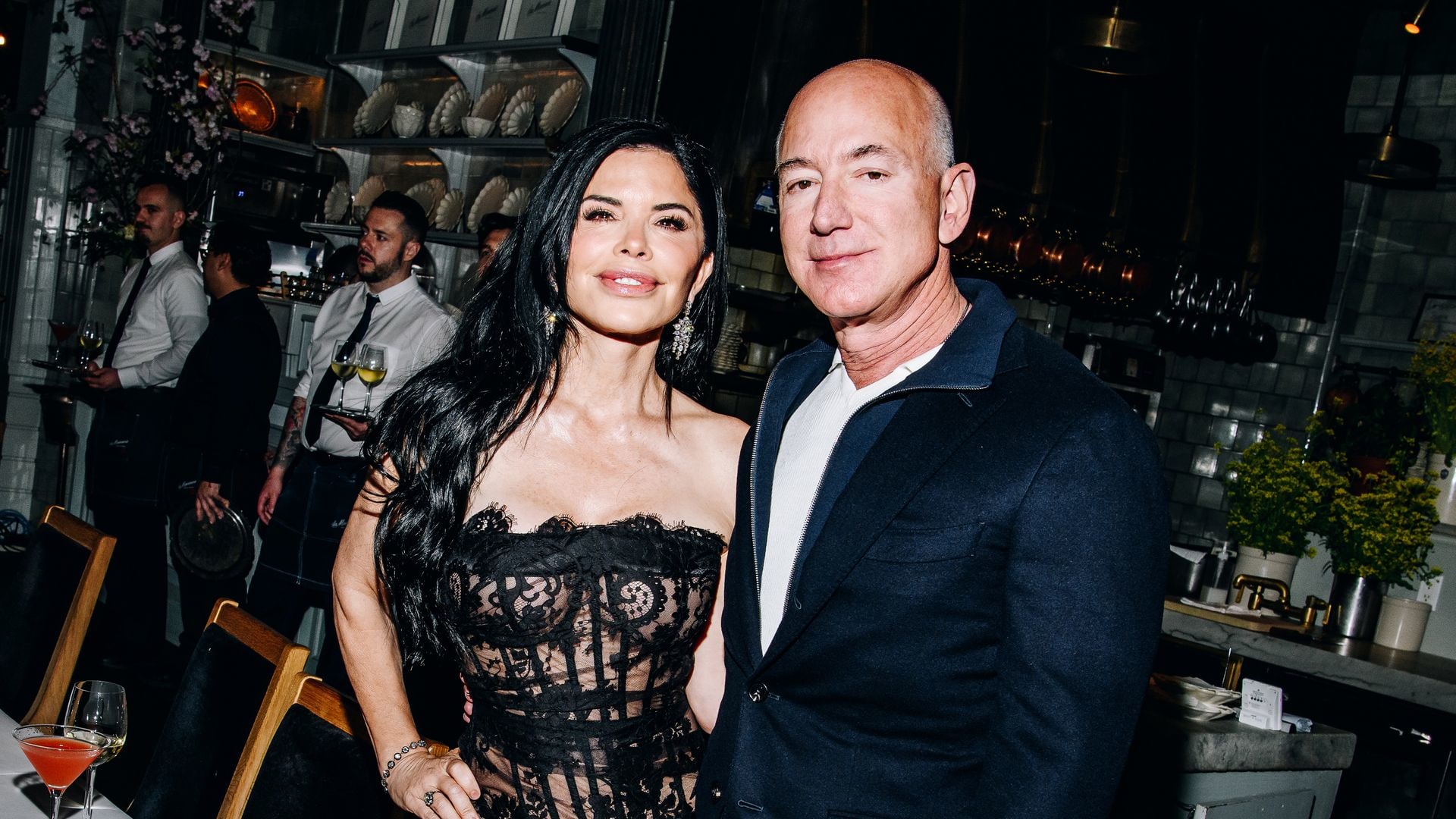 Jeff Bezos and Lauren Sanchez host star-studded dinner after surprising wedding comment