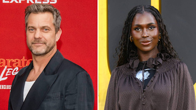 Split image of Joshua Jackson and ex Jodie Turner-Smith