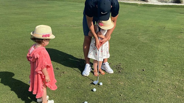 harry kane daughters golf
