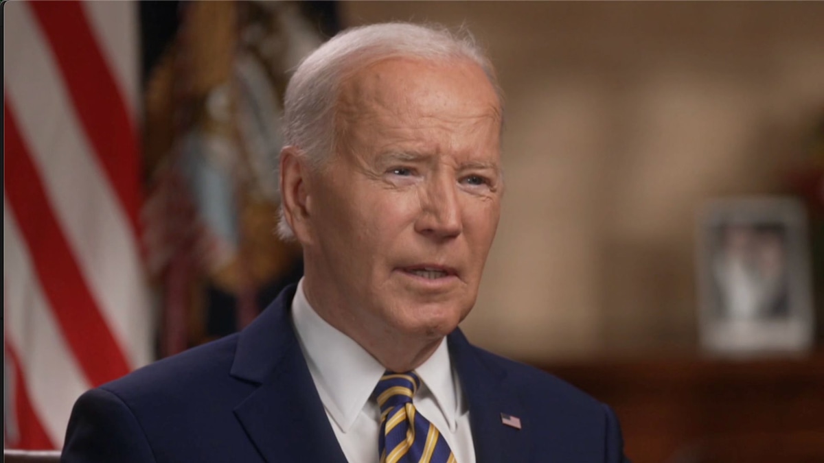 President Joe Biden gives first interview after exiting 2024 race