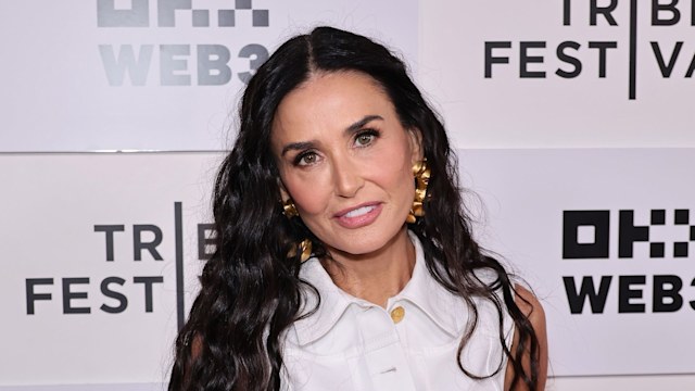 Demi Moore attends the "BRATS" premiere during the 2024 Tribeca Festival at BMCC Theater on June 07, 2024 in New York City.