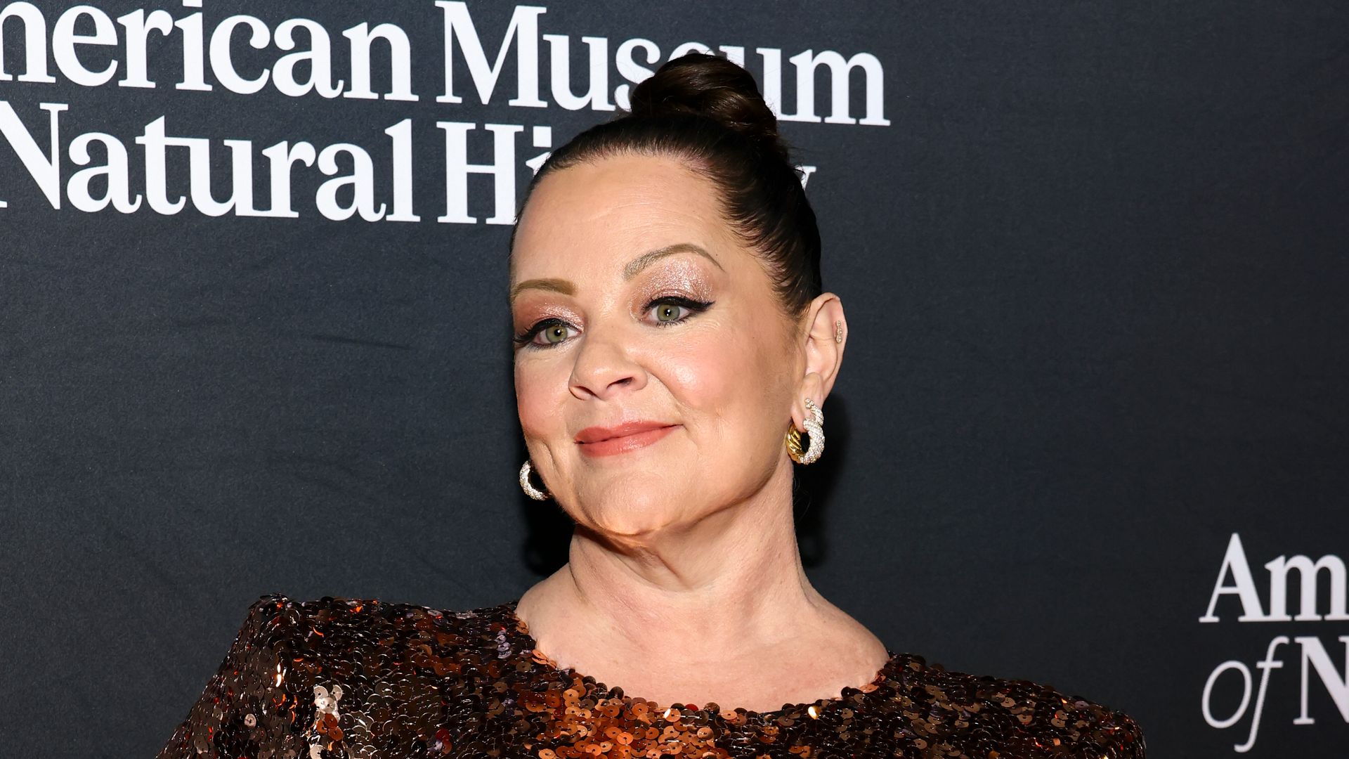Melissa McCarthy at the American Museum of Natural History's 2025 Museum Gala held at the American Museum of Natural History on December 04, 2025 in New York, New York.