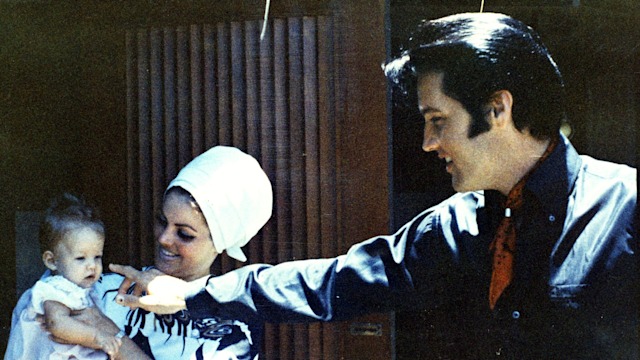 Levis Presley, Priscilla Presley and Lisa Marie Presley in Hawai'i in the late 1960s