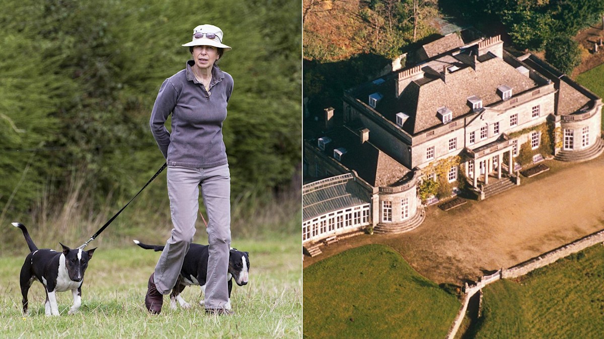 Princess Anne’s jaw-dropping ‘rollercoaster’ garden at 700-acre home