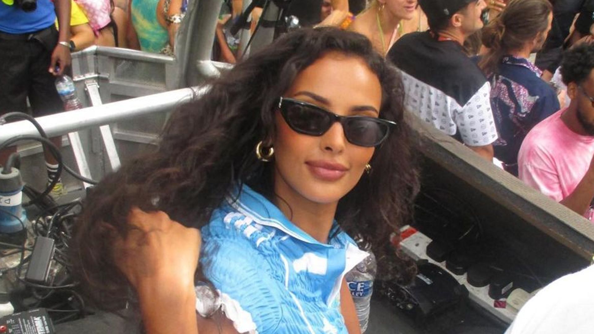 Maya Jama’s custom Carnival ensemble is perfect for football loving fashion girls