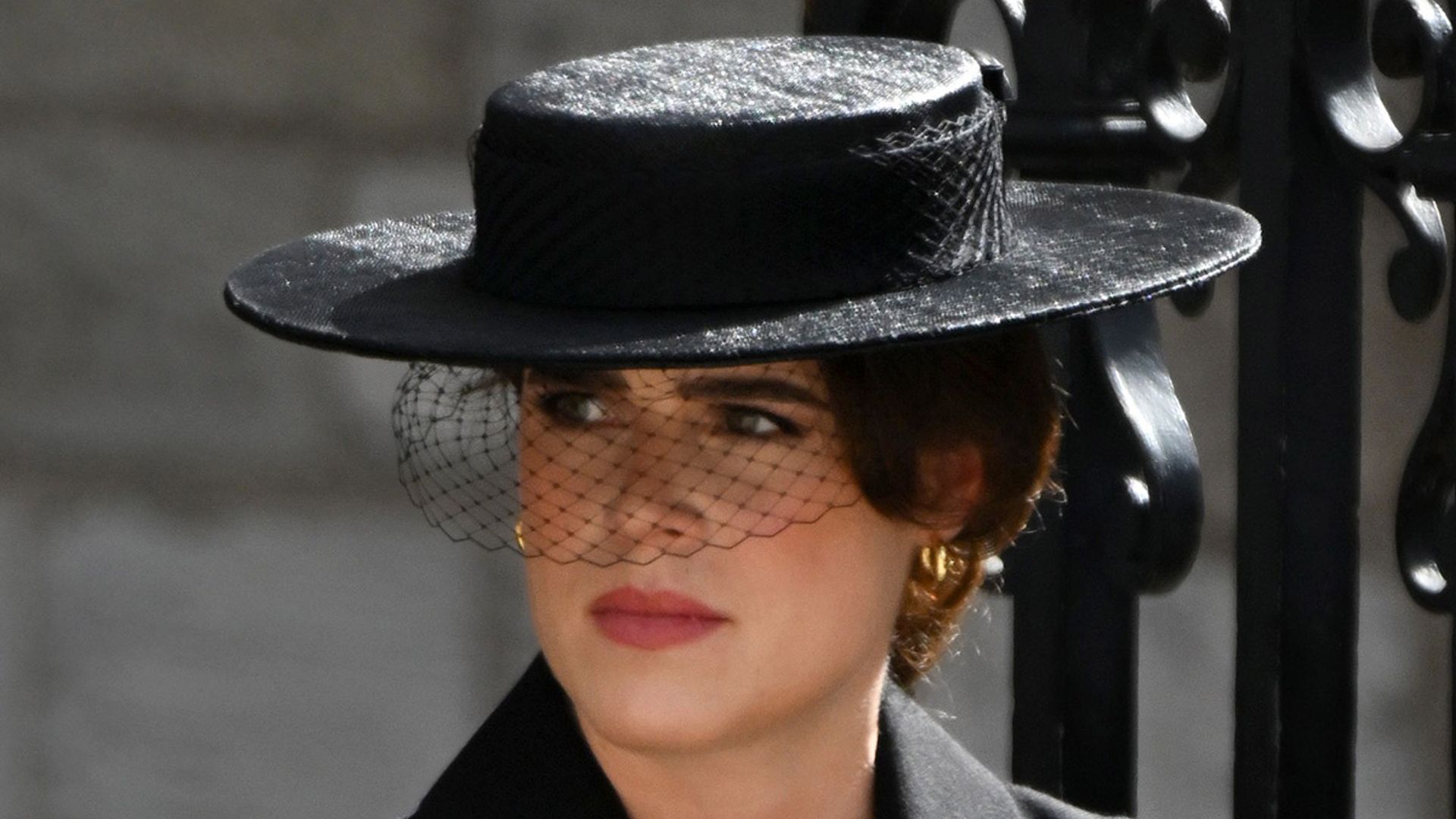 princess eugenie outfit queens funeral