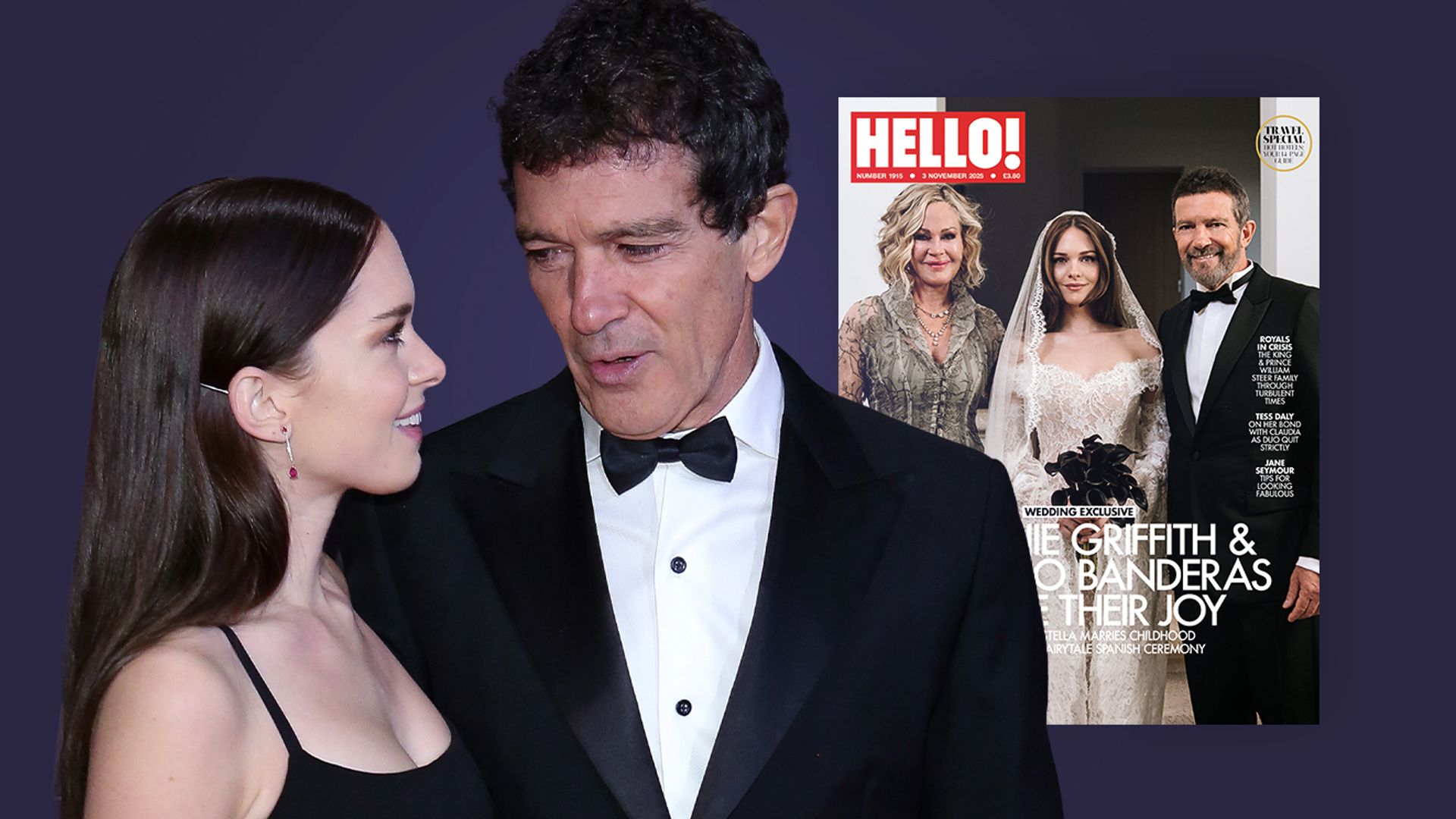Antonio Banderas' daughter Stella marries