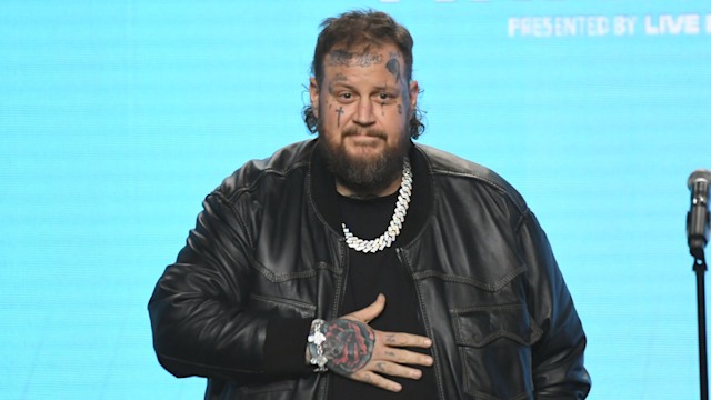 Jelly Roll attends The 2025 Pollstar Awards at The Beverly Hilton on April 16, 2025 in Beverly Hills, California