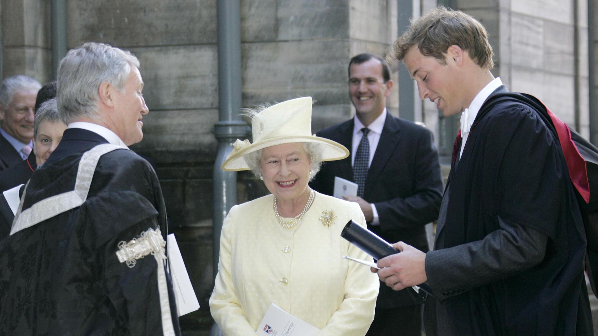 The Queen attends Prince William's graduation ceremony at St Andrews
