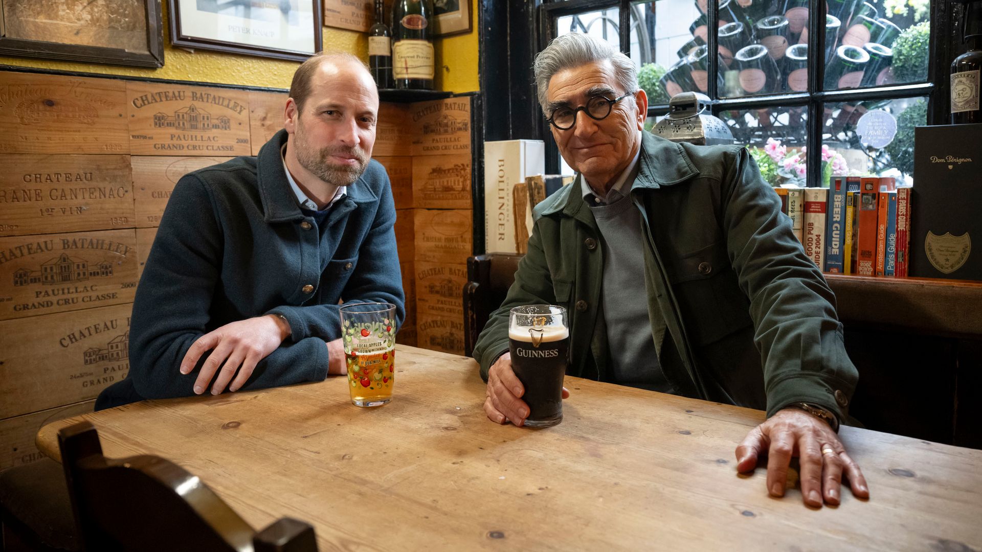 William opened up to Eugene Levy