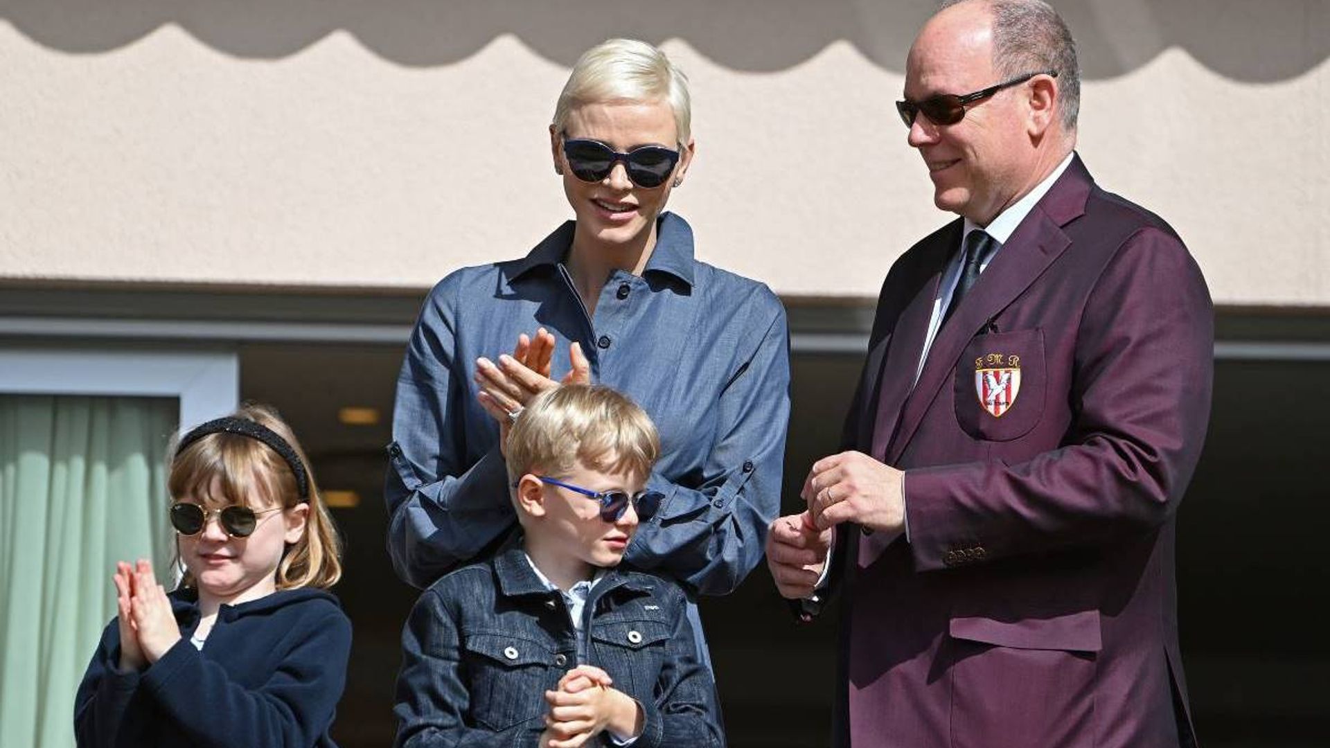 Princess Charlene delights fans with rare photo of children for special ...