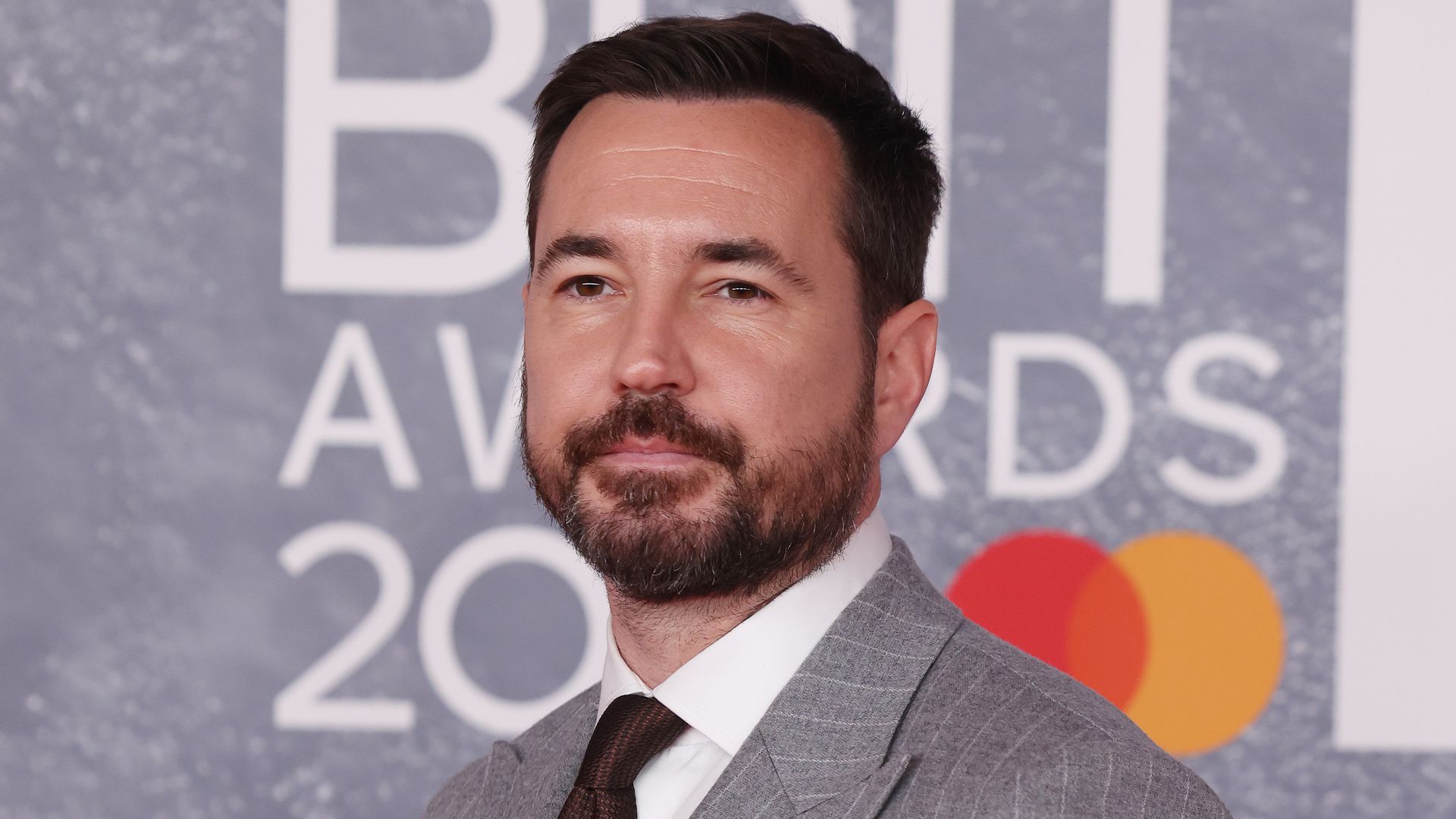 Martin Compston attends The BRIT Awards 2025 at Intercontinental Hotel on March 01, 2025 in London, England. (Photo by Neil Mockford/FilmMagic)