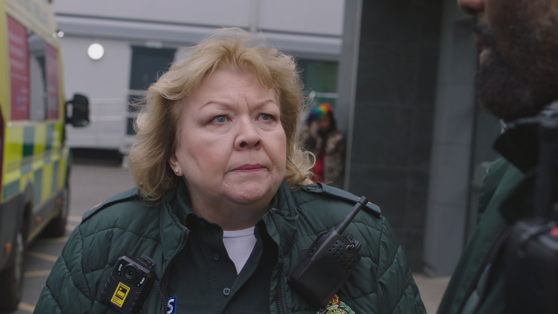 Image fixe de Di Botcher dans un épisode de Casualty