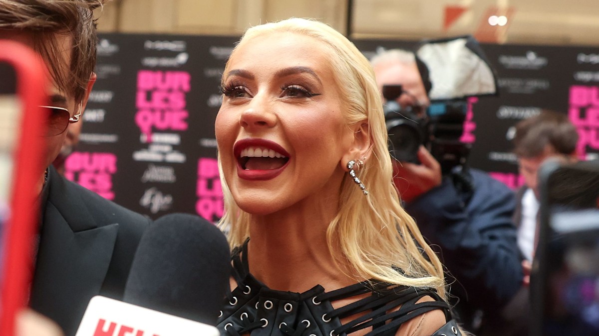 Christina Aguilera makes sweet comment about ‘our baby’ during rare UK appearance – exclusive