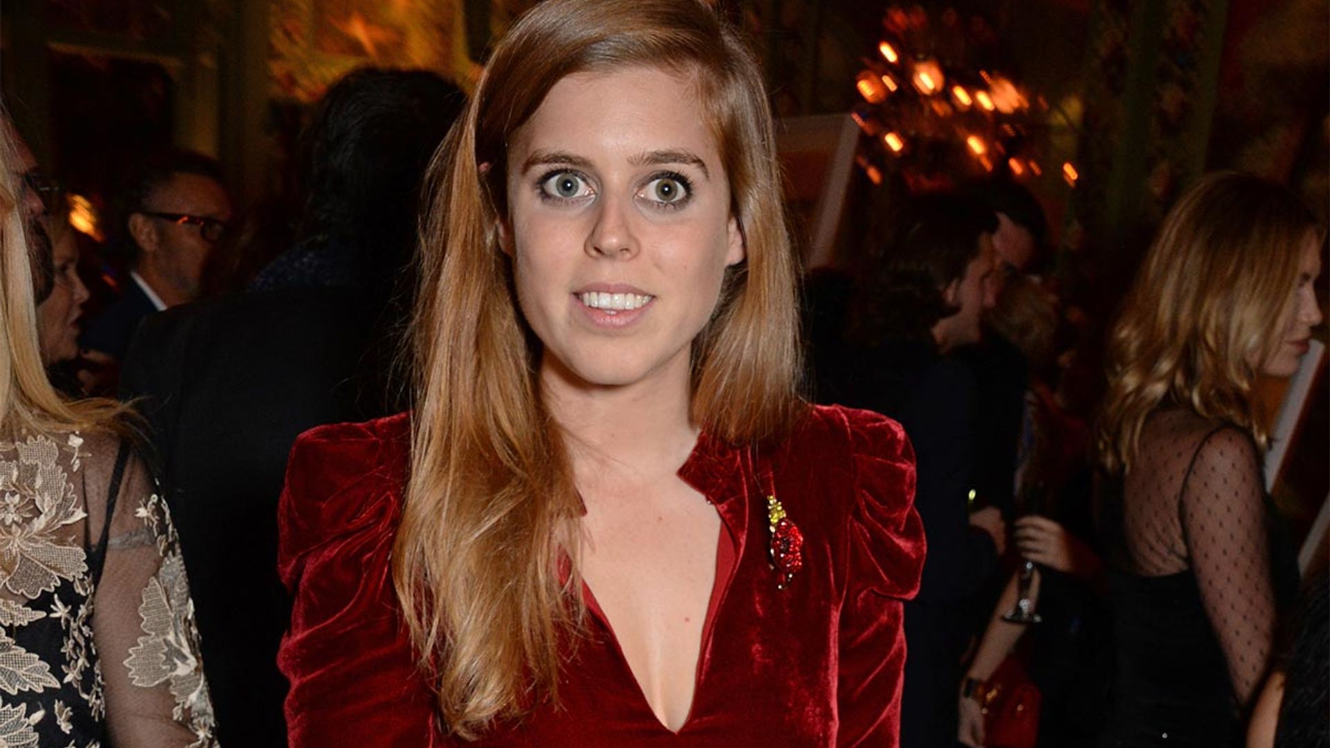 Polka Popp on X: Princess Beatrice was at the Web Summit in Lisbon,  Portugal on Tuesday wearing Zara jacket with Goyard St Louis tote. 📸  Twitter/ukinportugal.  / X