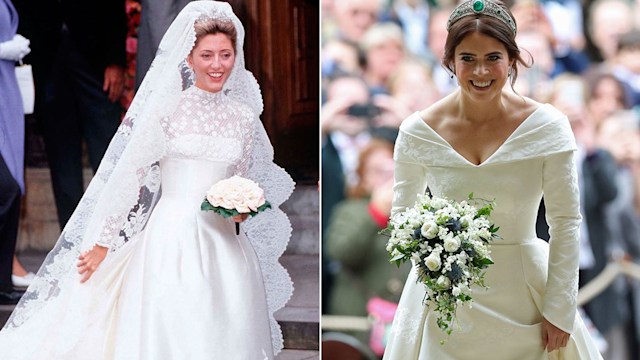 crown princess marie chantal princess eugenie weddings