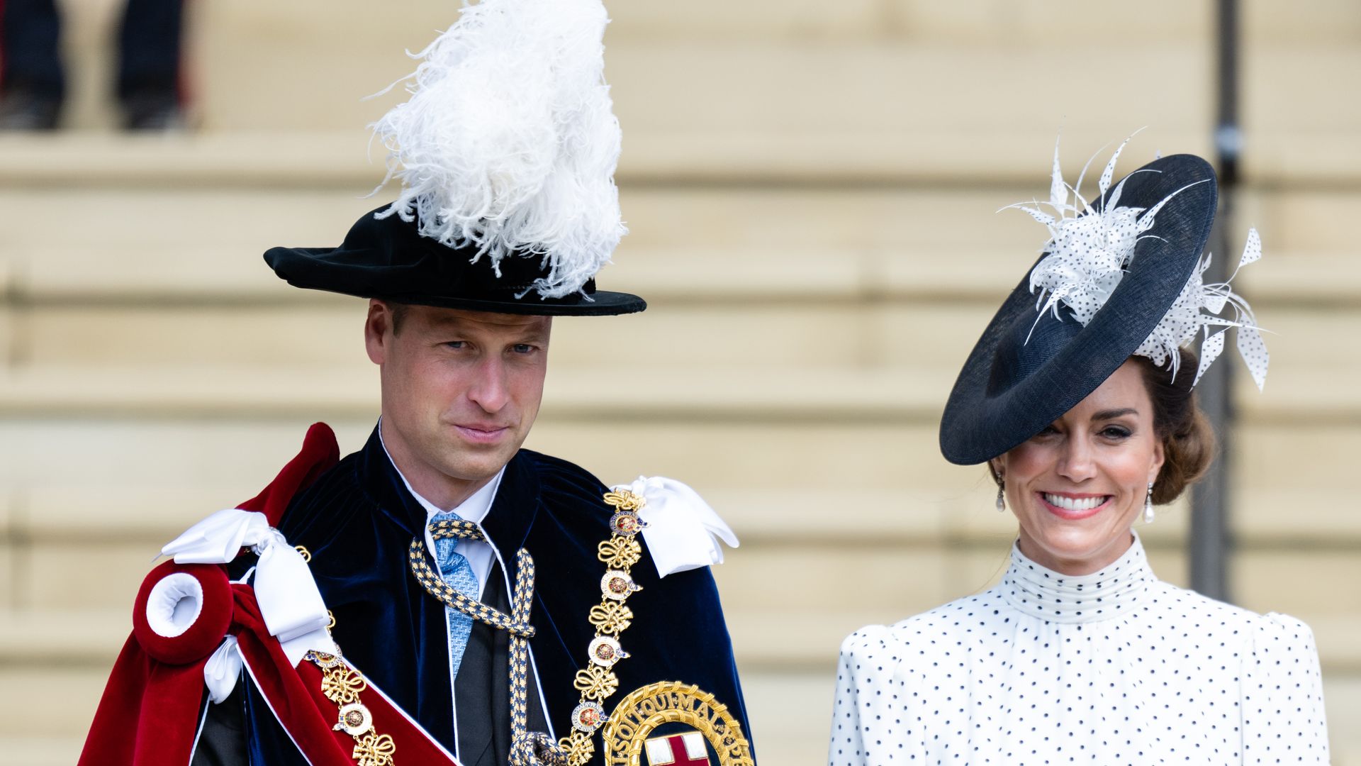 William and Kate attended the Order of the Garter service