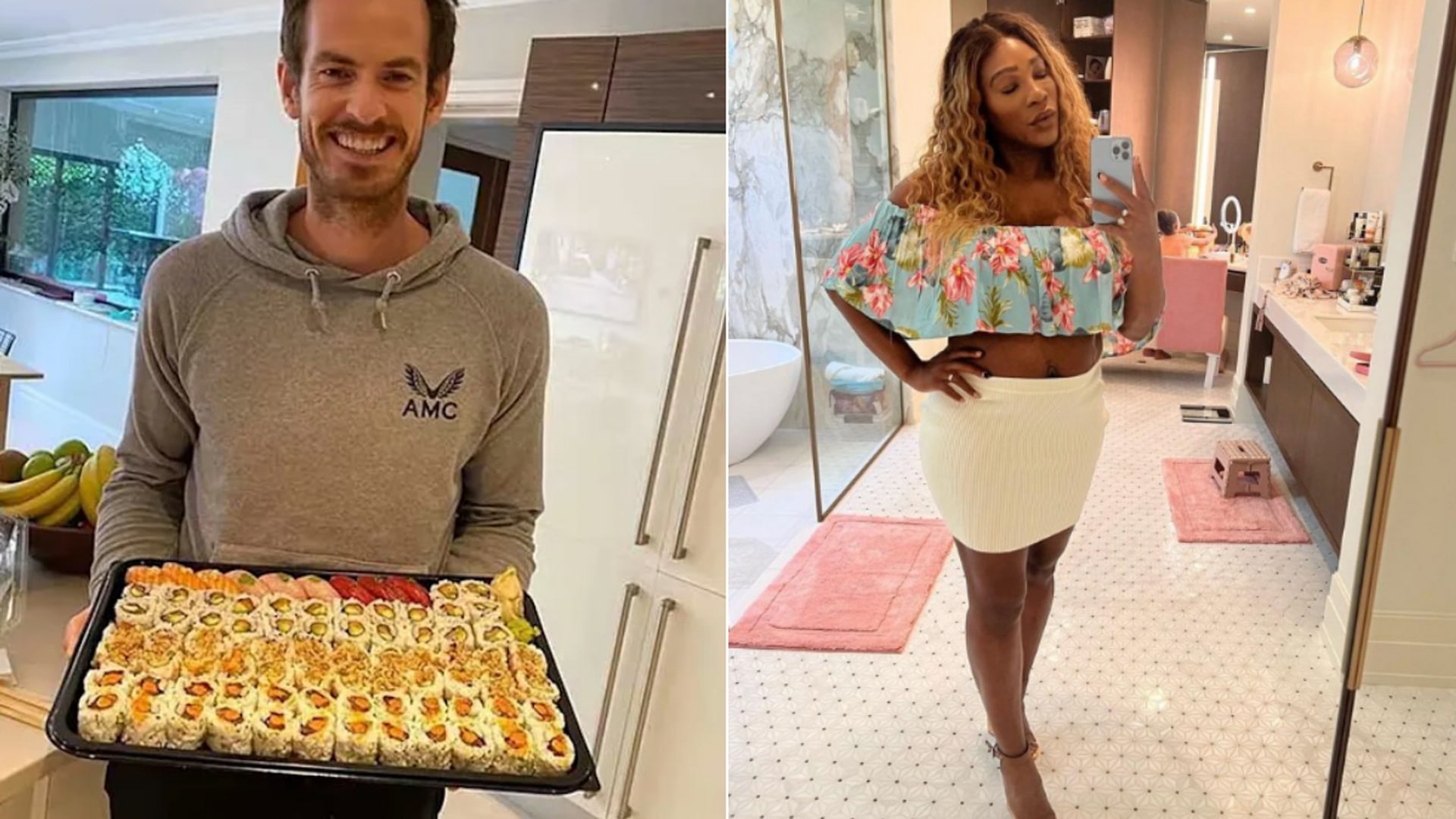 andy murray and serena williams