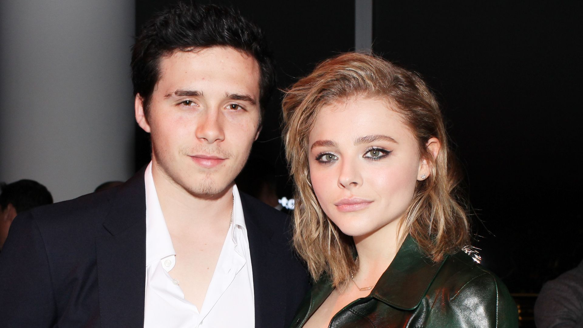 Brooklyn Beckham and Chloe Grace Moretz attend the Footwear News Achievement Awards at the IAC on November 28, 2017 in New York (Photo by Lexie Moreland/WWD/Penske Media via Getty Images)