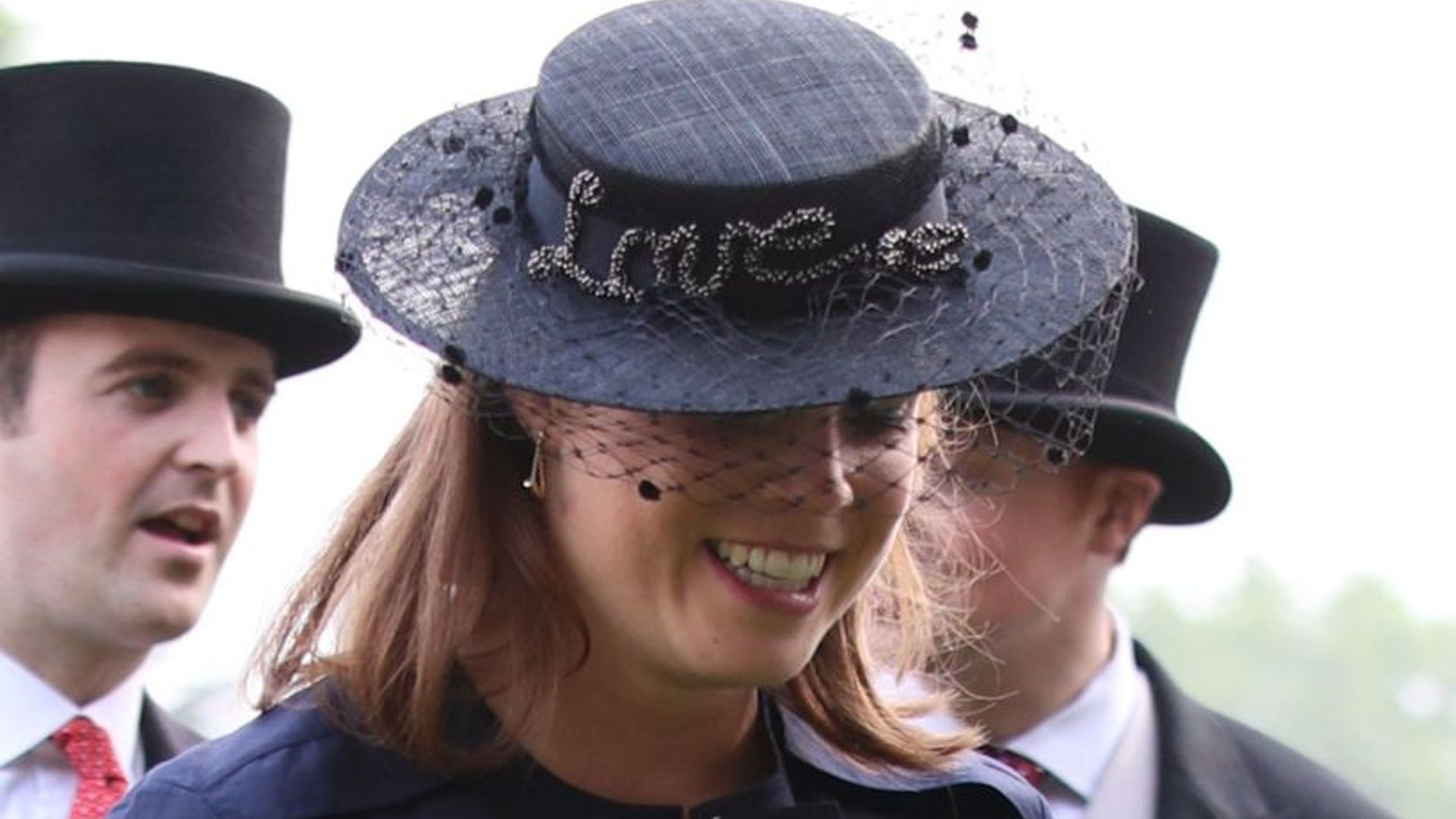 Princess Eugenie garden party hat