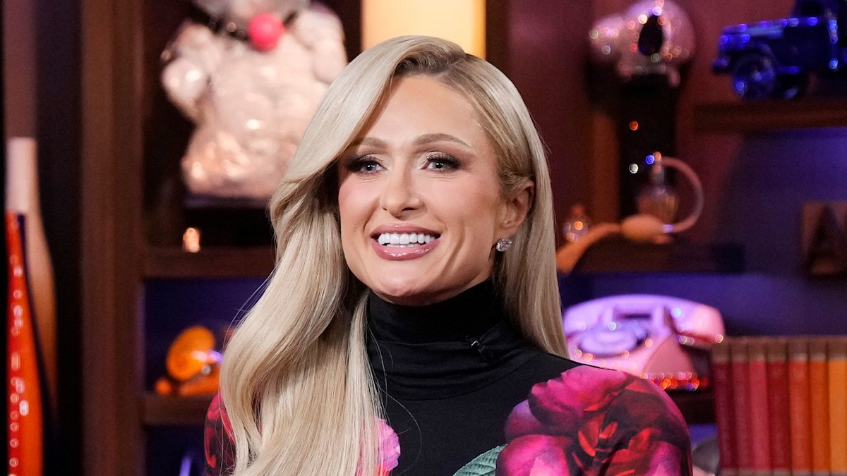 Paris Hilton stuns in plunging black mini at Gucci after-party in Milan