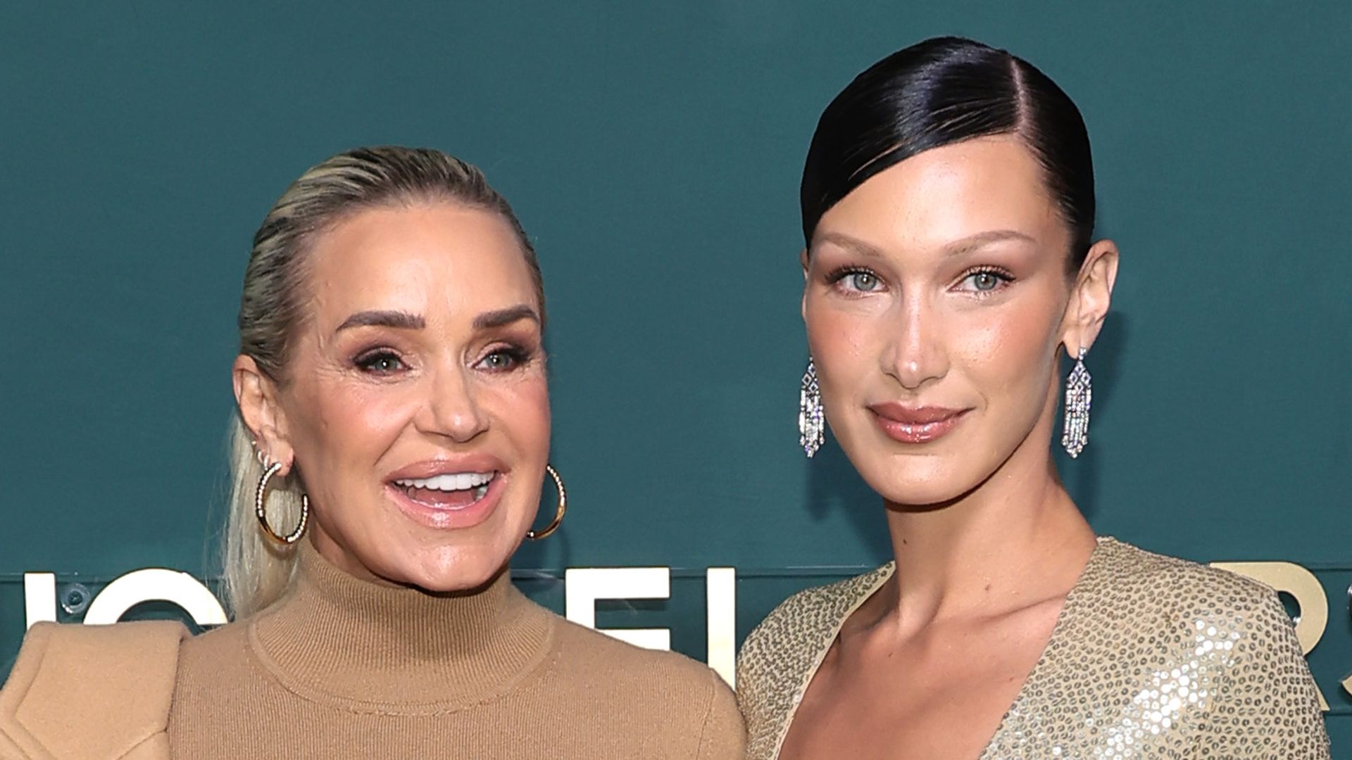 bella hadid yolanda hadid red carpet