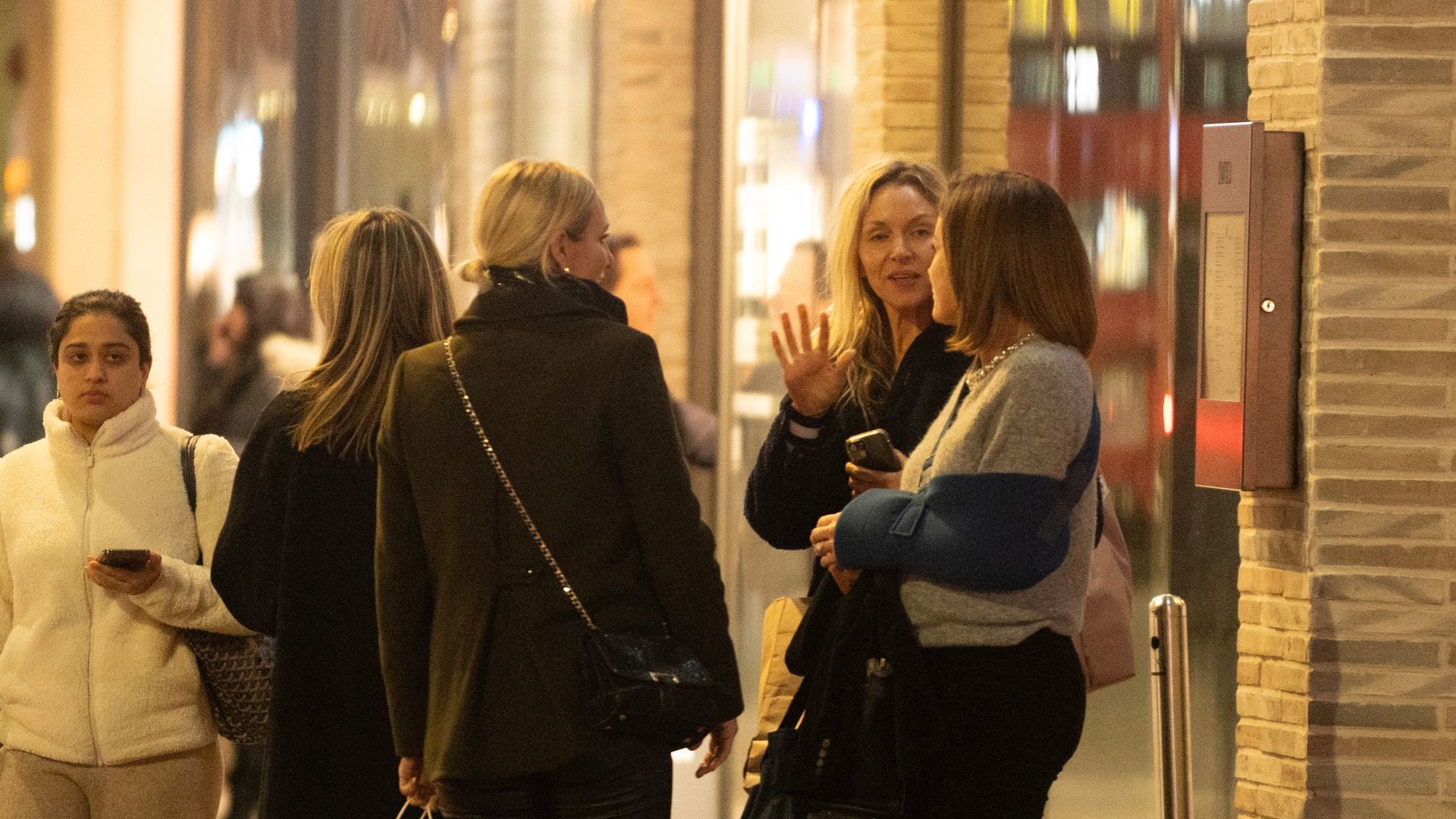 Zara Tindall standing with a group of women