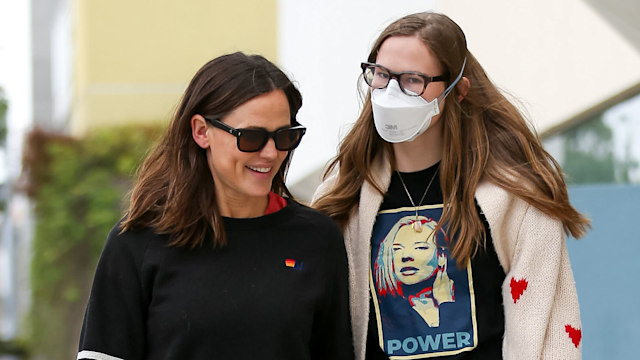 Jennifer Garner and daughter Violet 