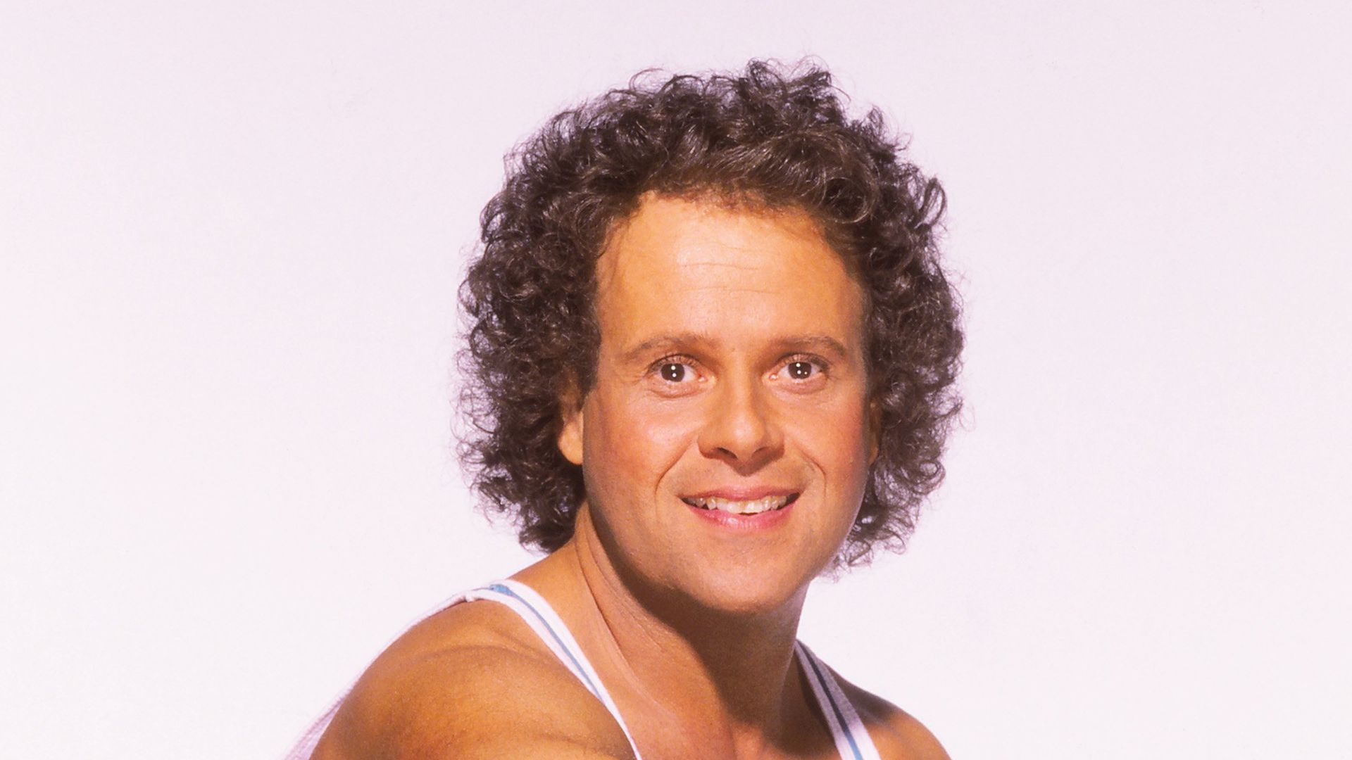 Actor Richard Simmons poses for a portrait in 1992 in Los Angeles, California.