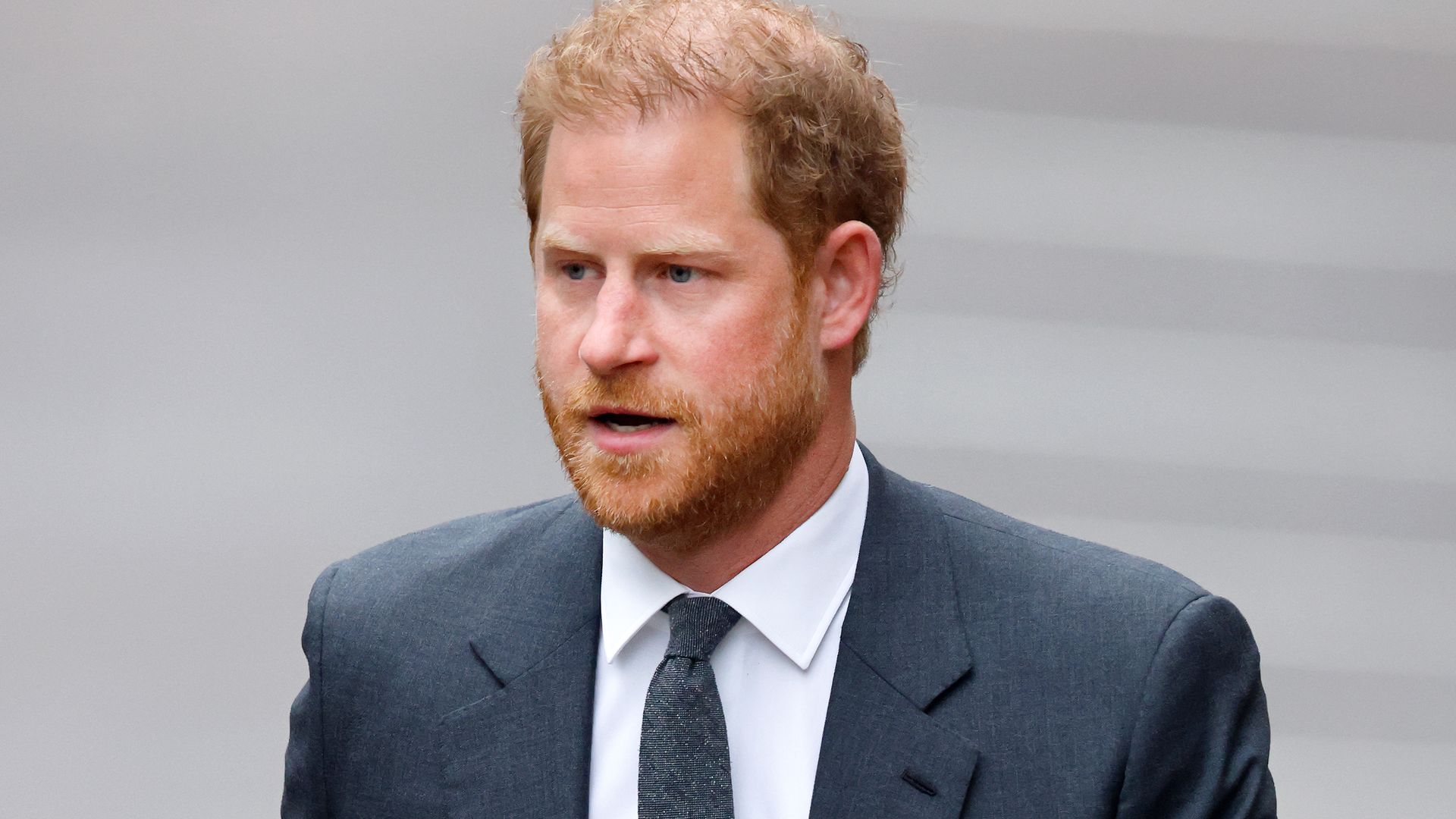 Prince Harry pictured arriving at the Royal Courts of Justice earlier in March 