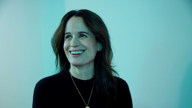 Elizabeth Reaser visits the IMDb Portrait Studio at SXSW 2024 on March 10, 2024 in Austin, Texas