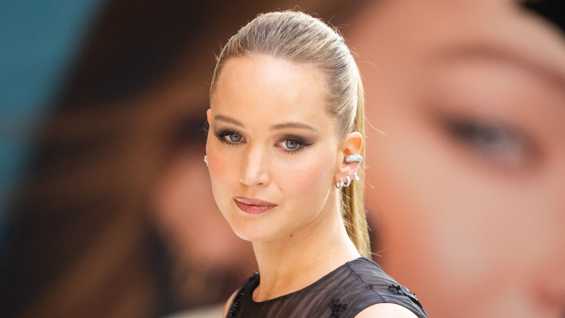 Jennifer Lawrence attends the "No Hard Feelings" UK Premiere at Odeon Luxe Leicester Square on June 12, 2023 in London, England