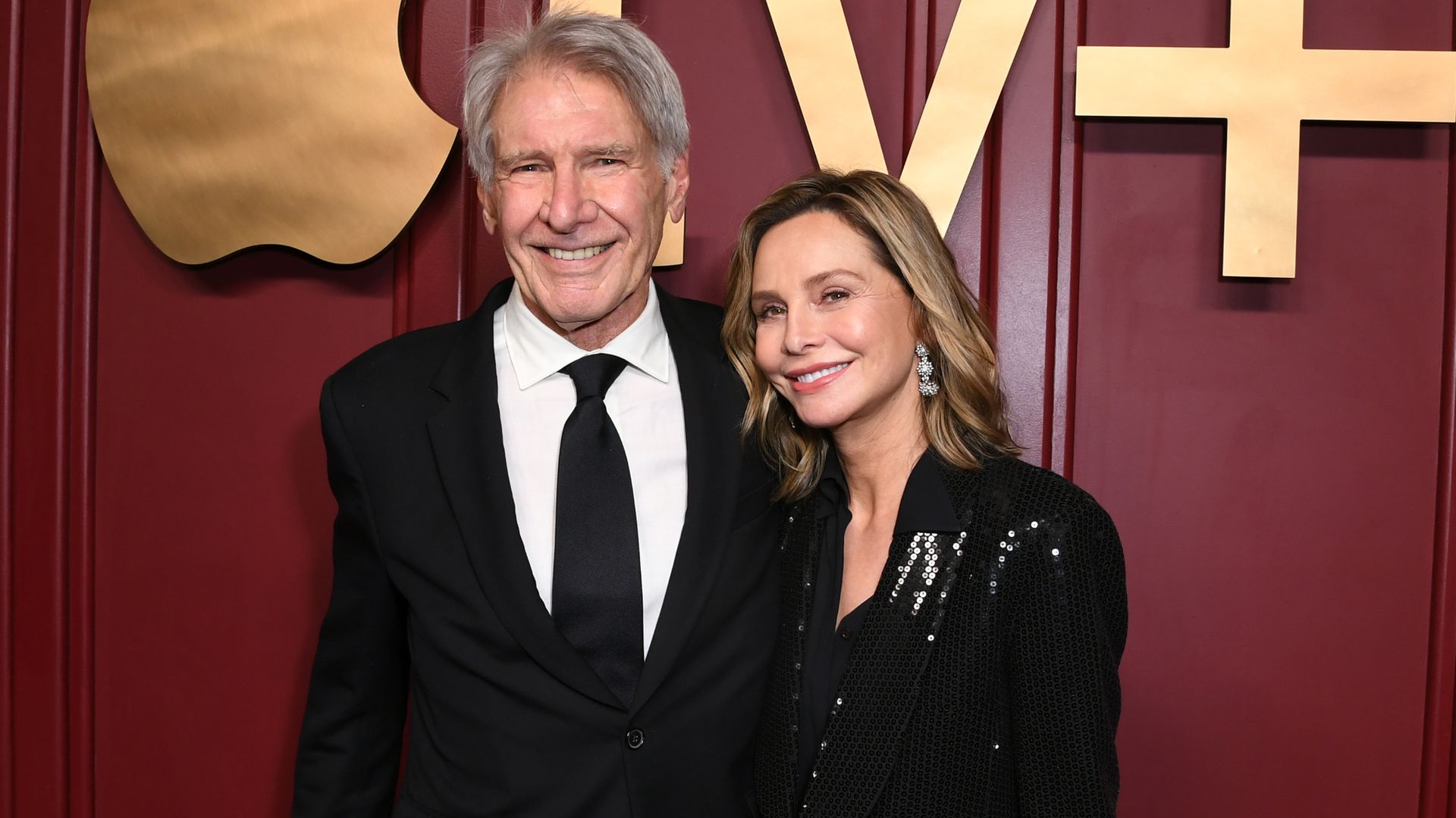 harrison ford calista flockhart emmys party 2024