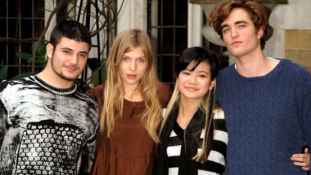 Stanislav Ianevski, Clemence Poesy, Katie Leung and Robert Pattinson attend the photocall in 2005