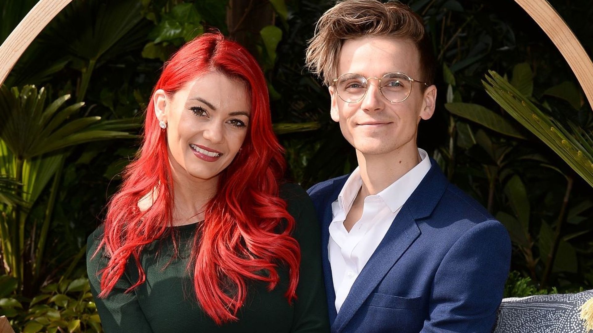 Dianne Buswell's boyfriend Joe Sugg melts hearts with his reaction to their reunion