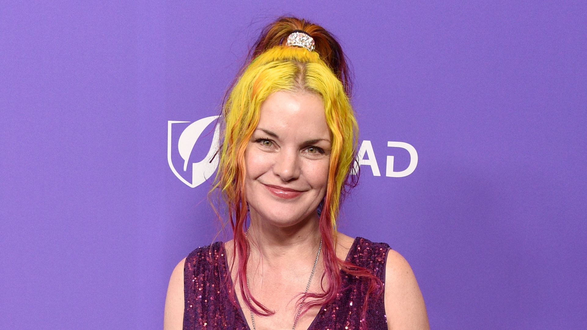 Pauley Perrette attends The Los Angeles LGBT Center Gala at Fairmont Century Plaza