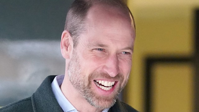 Prince William smiling