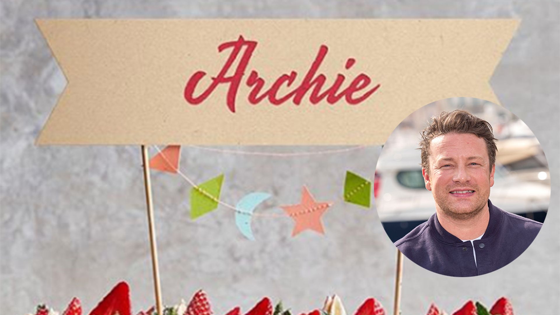 Royal Roulade! Jamie Oliver's 'sweet' tribute to baby Archie Harrison