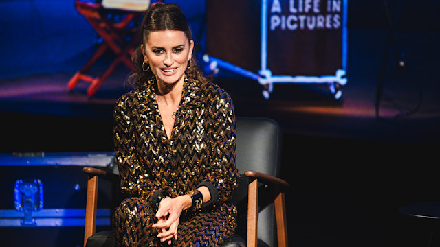 Penélope Cruz on stage at BAFTA: A Life in Pictures in London 