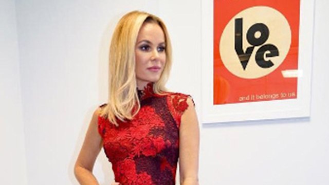 amanda holden this morning marks and spencer dress