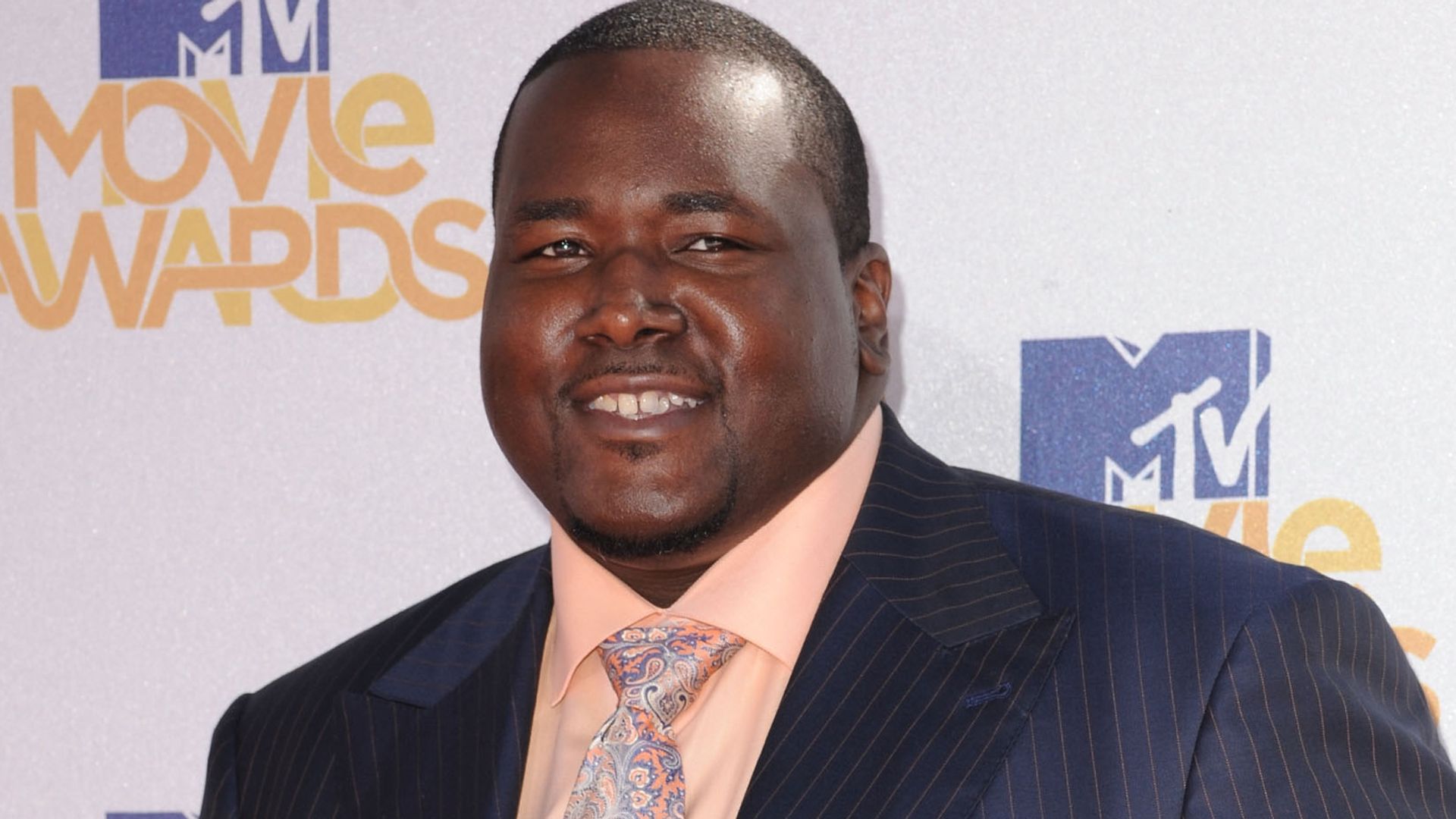 photo of quinton aaron in 2010