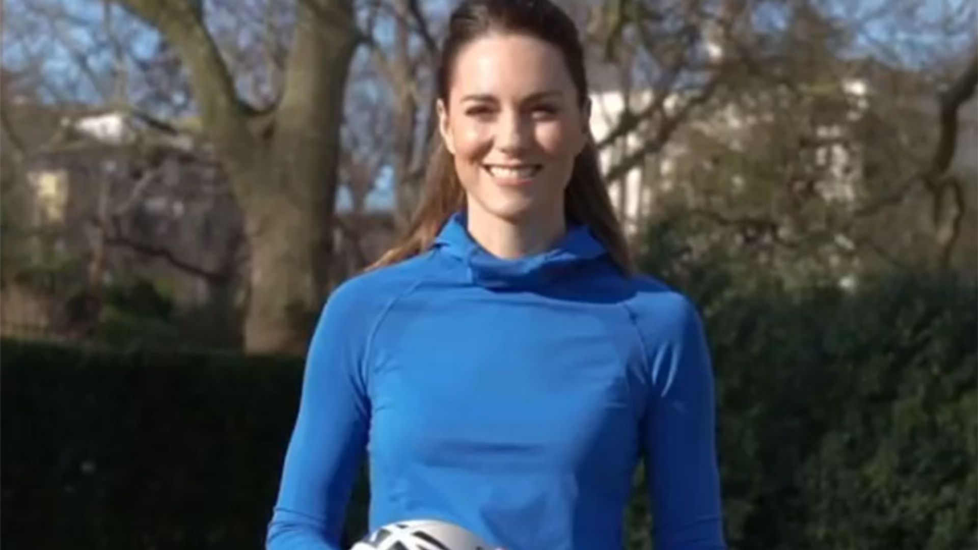 kate middleton rugby trick