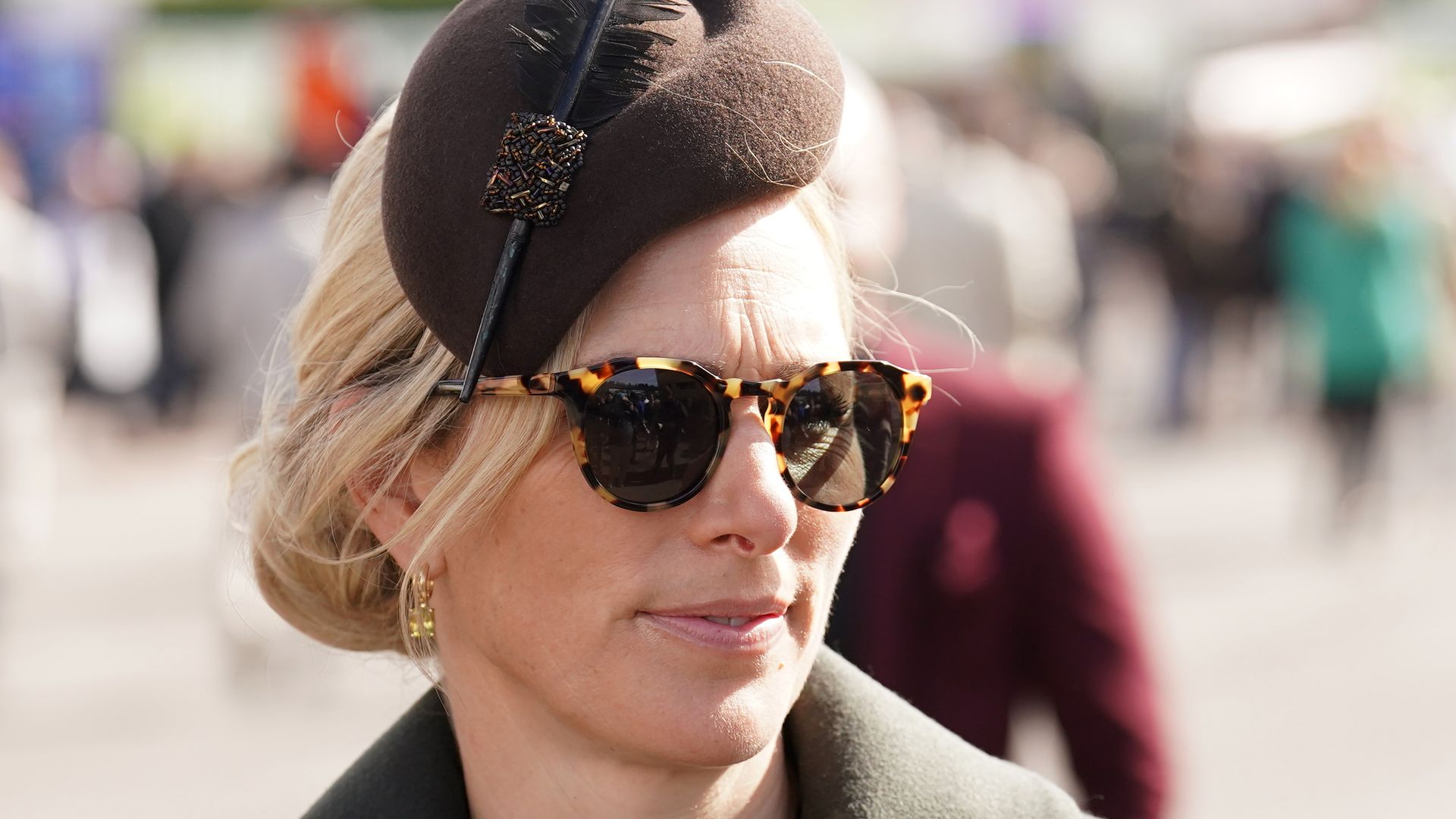 Zara Tindall on day four of the 2024 Cheltenham Festival at Cheltenham Racecourse. Picture date: Friday March 15, 2024