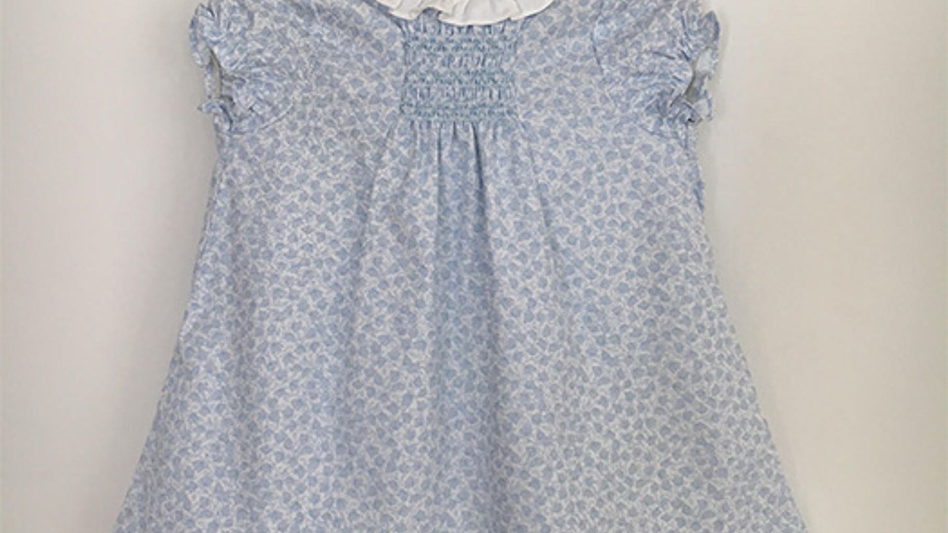 Revealed: First picture of Princess Charlotte's blue dress | HELLO!