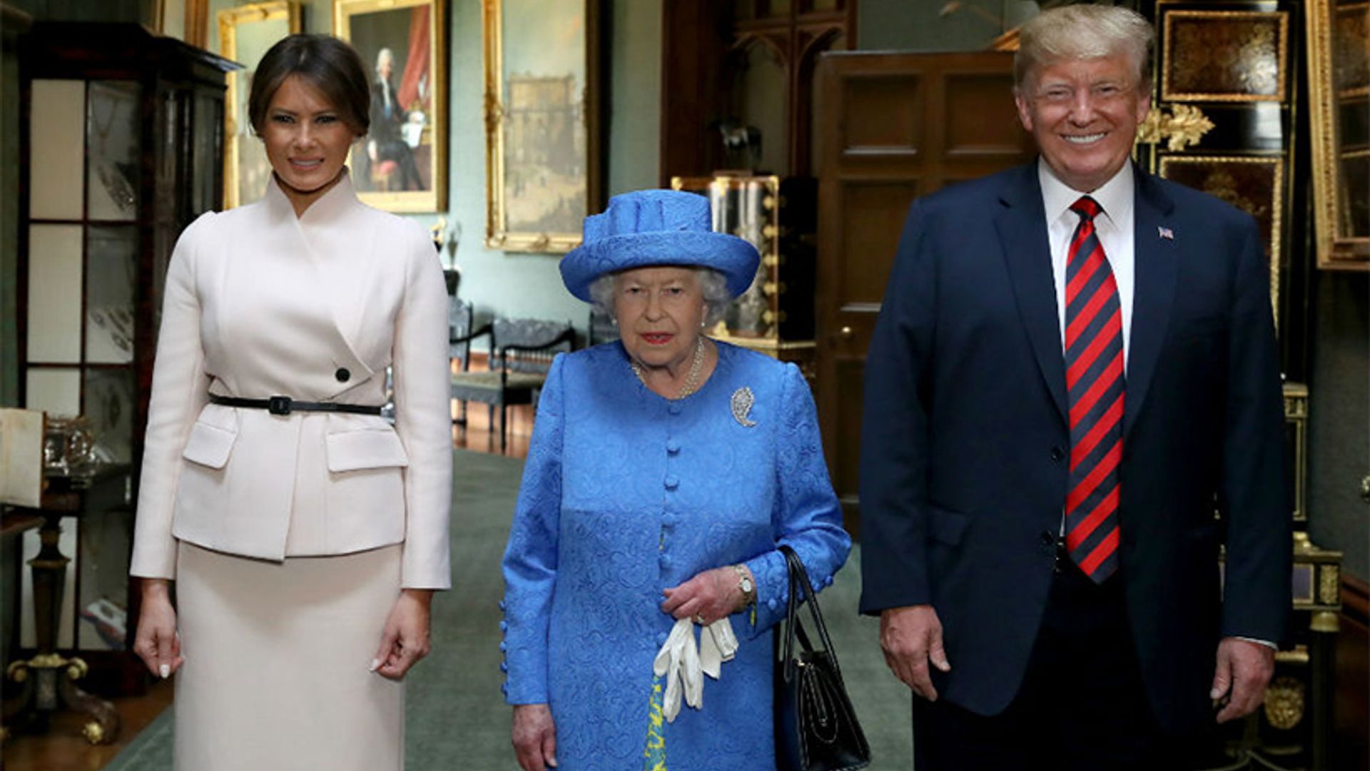 the queen and trump