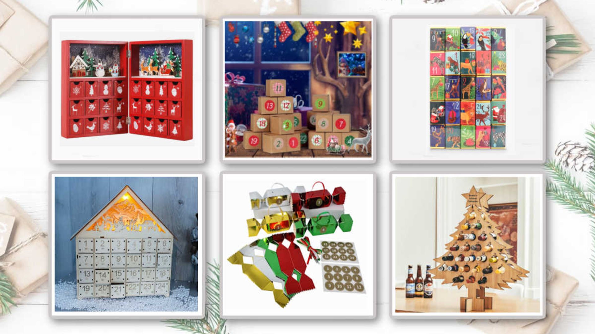 empty diy advent calendars to fill yourself 4