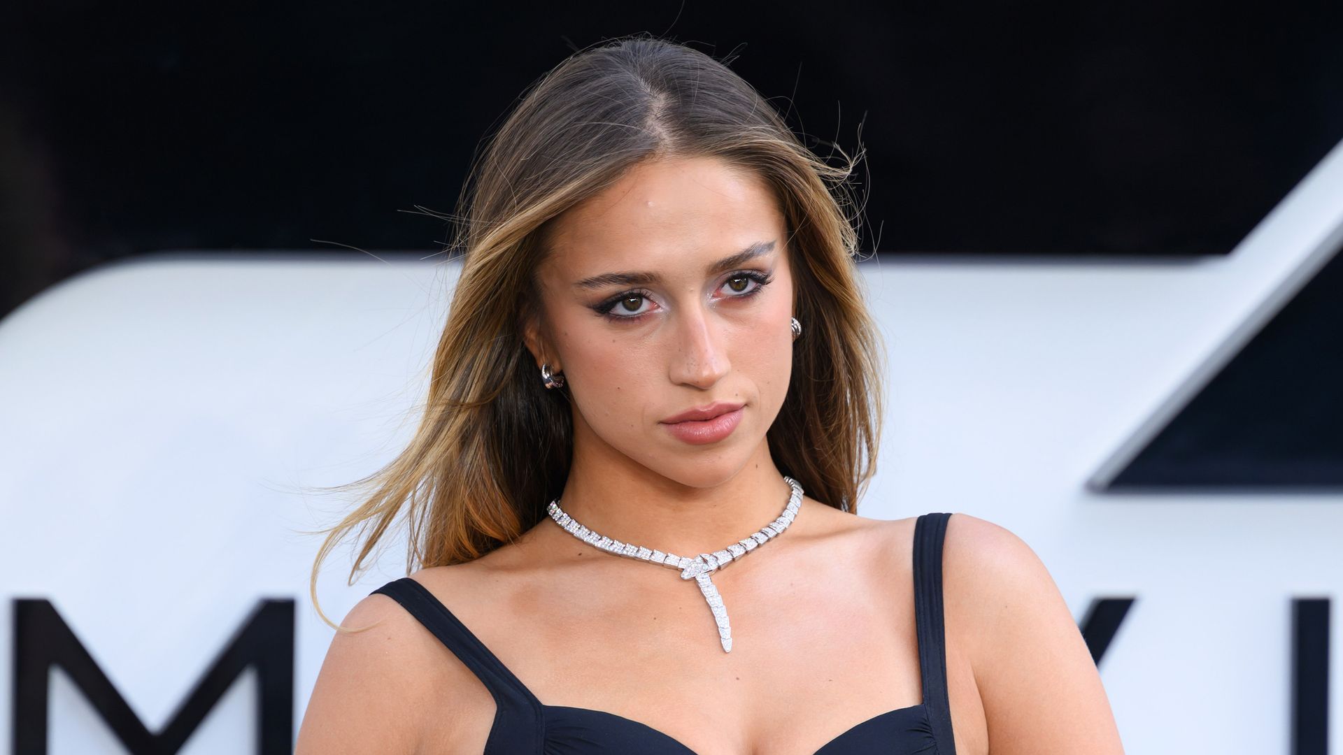 tate mcrae black dress