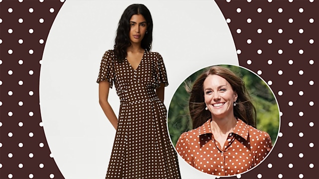 Kate polka dot dress