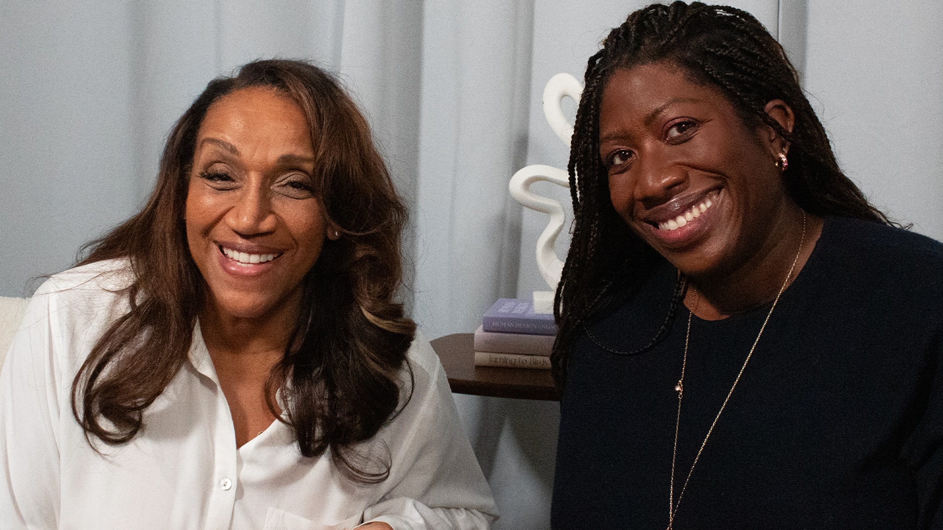 Kathy Sledge with Second Act's Ateh Jewel