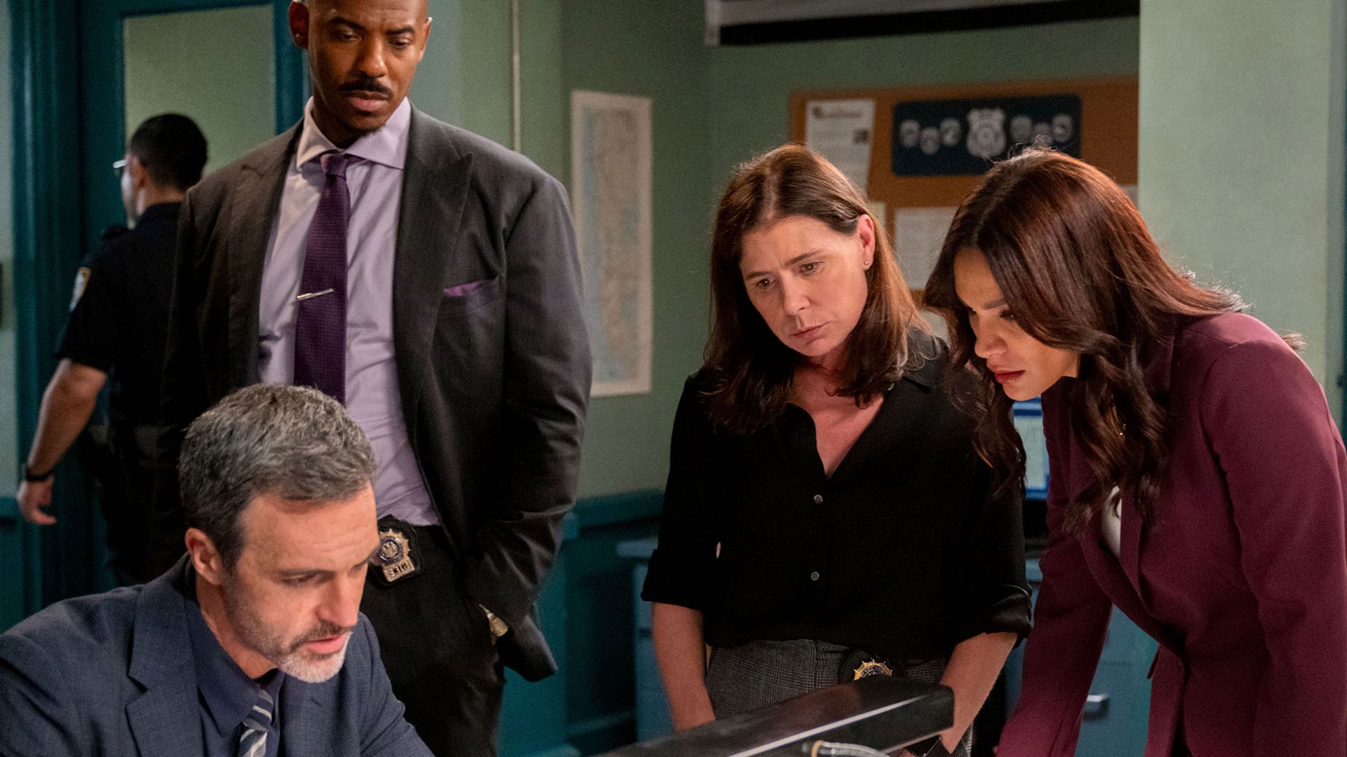 Meet the cast of Law and Order season 24 including newcomer Maura Tierney